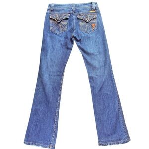 Rare Y2K Papaya Low-Rise Flare Jeans
